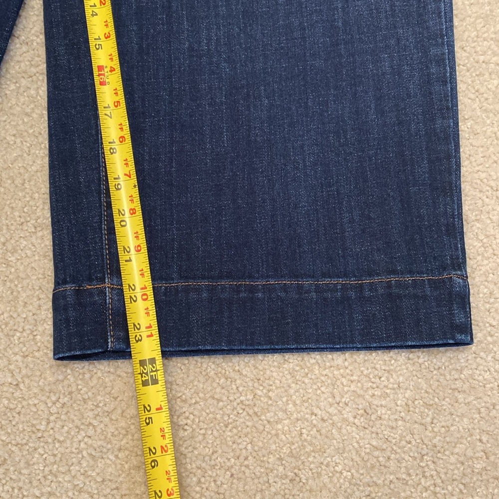 Talbots High-Waist Wide Crop Pant - Picture 4 of 9